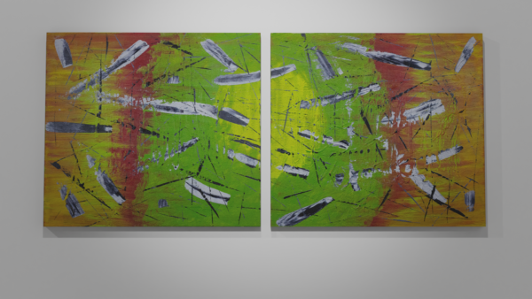 'Flight of the fire Weasel #1 & 2' .........................."SOLD" - Image 3