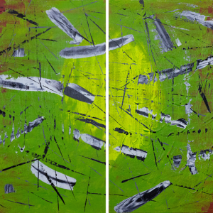 'Flight of the fire Weasel #1 & 2' .........................."SOLD"